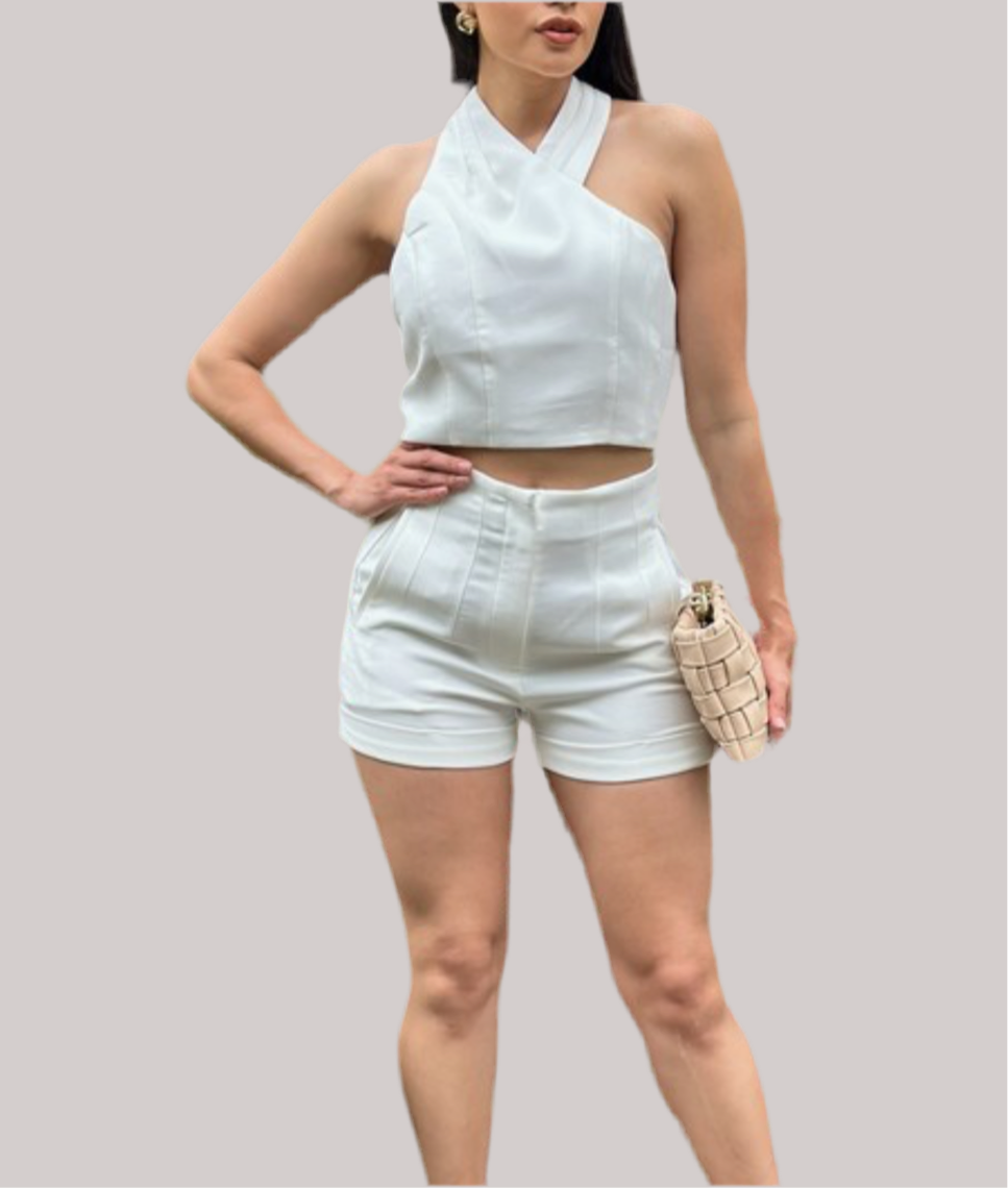 Lexy White Shorts